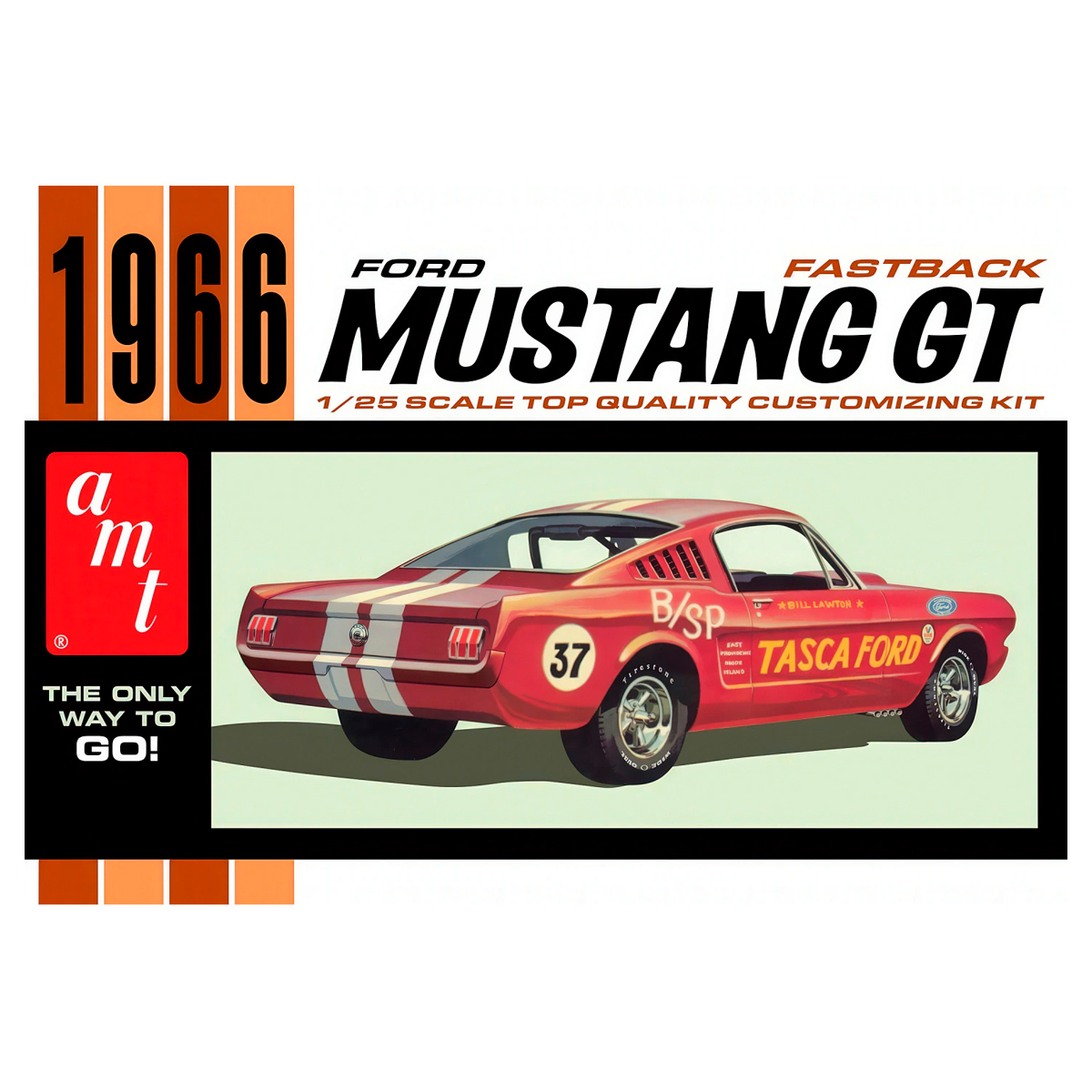 1/25 1966 Ford Mustang GT Fastback
