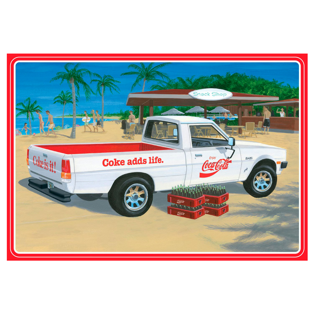 1/25 Dodge Ram D-50 Pickup Coke