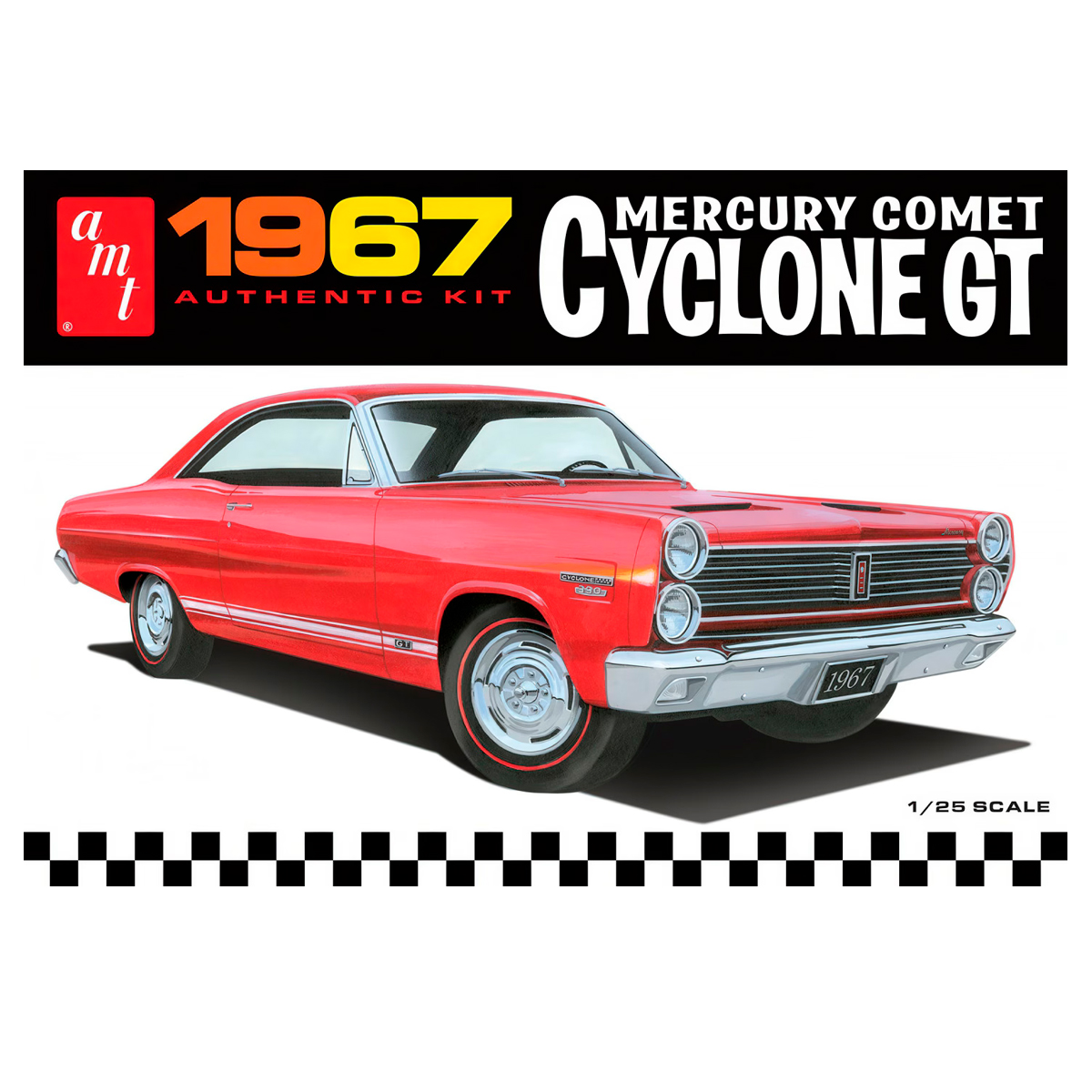 1/25 1967 Mercury Comet Cyclone GT
