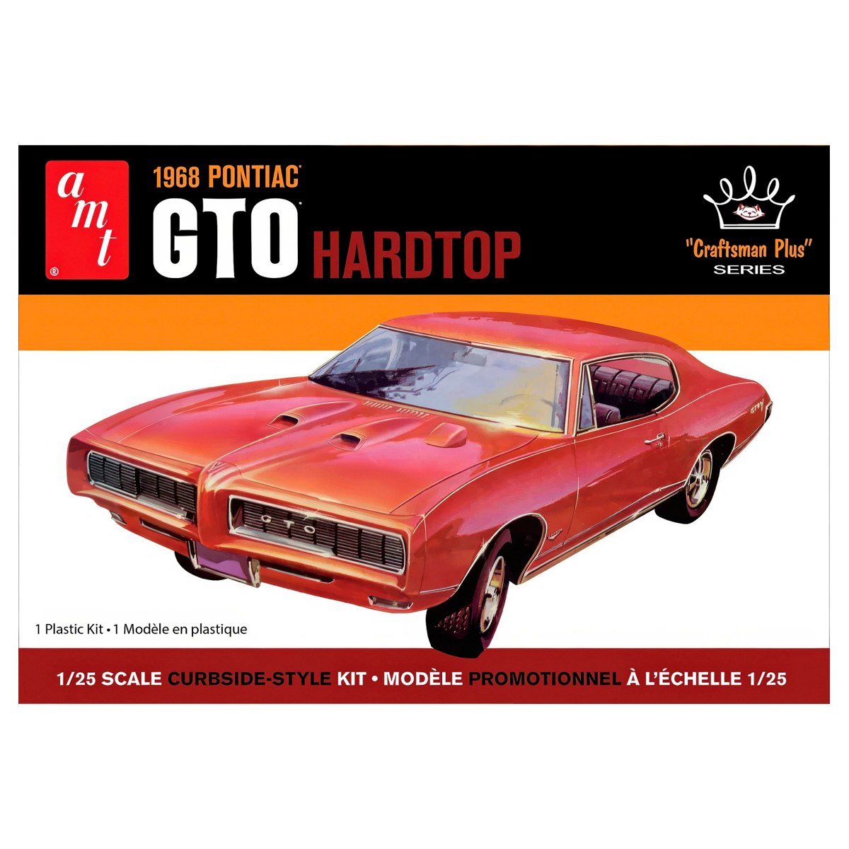 1/25 1968 Pontiac GTO Hardtop – Craftsman Plus Series