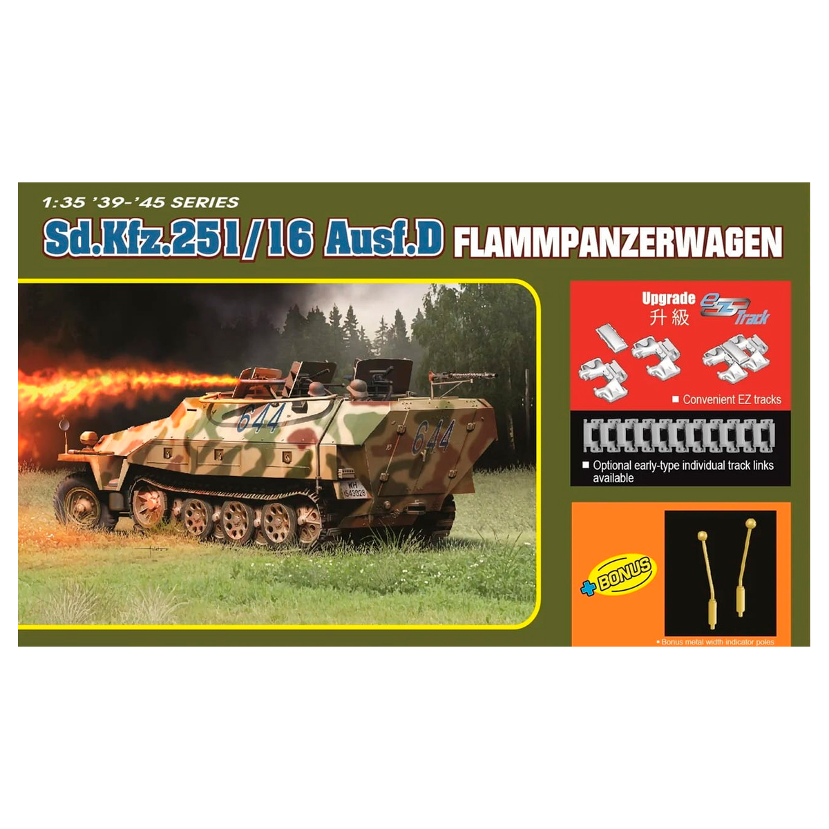 1/35 Sd.Kfz. 251/16 Ausf.D Flammpanzerwagen