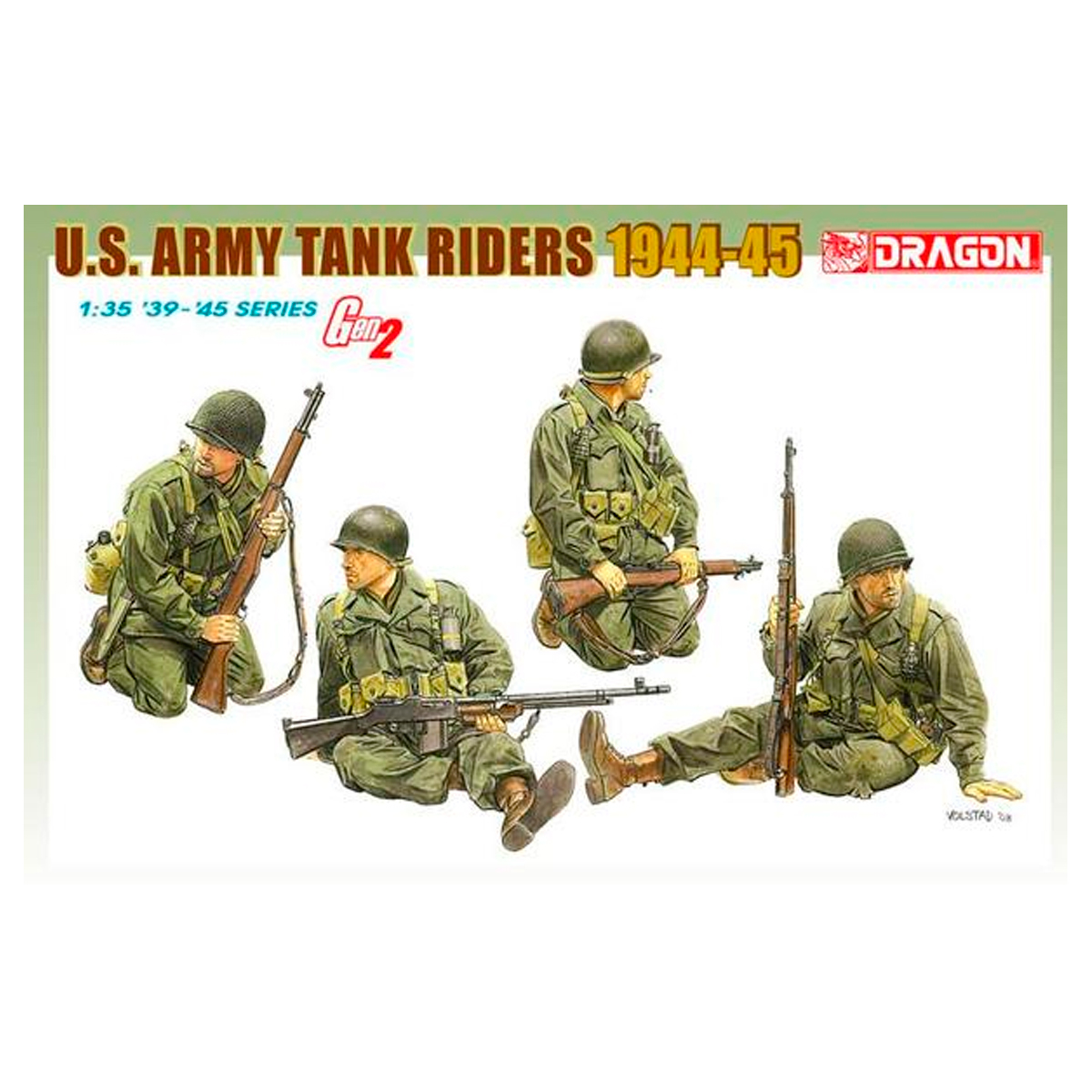 1/35 U.S. Army Tank Riders 1944-45