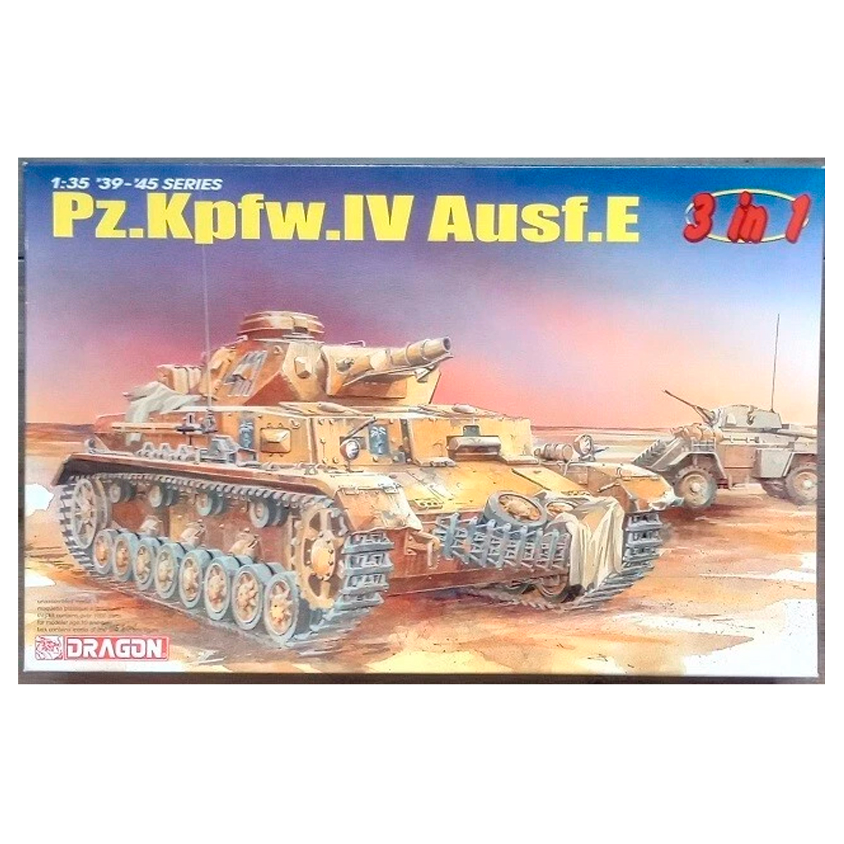 1/35 Pz.Kpfw.IV Ausf.E (3 in 1)