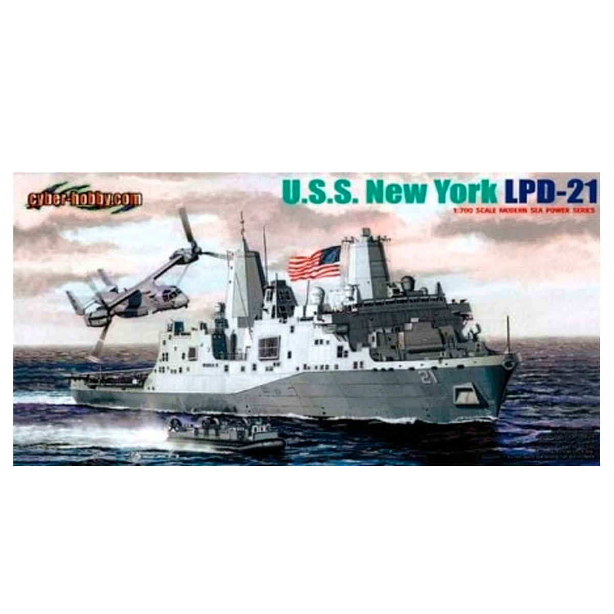 1/700 U.S.S. New York LPD-21