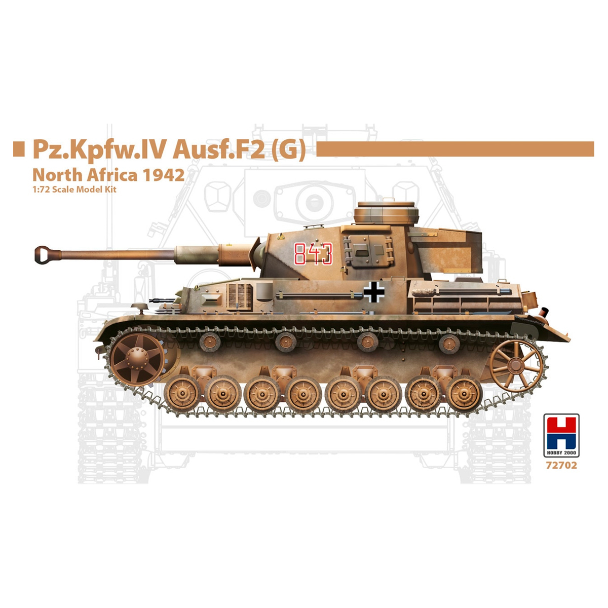 1/72 Pz.Kpfw.IV Ausf.F2 (G) North