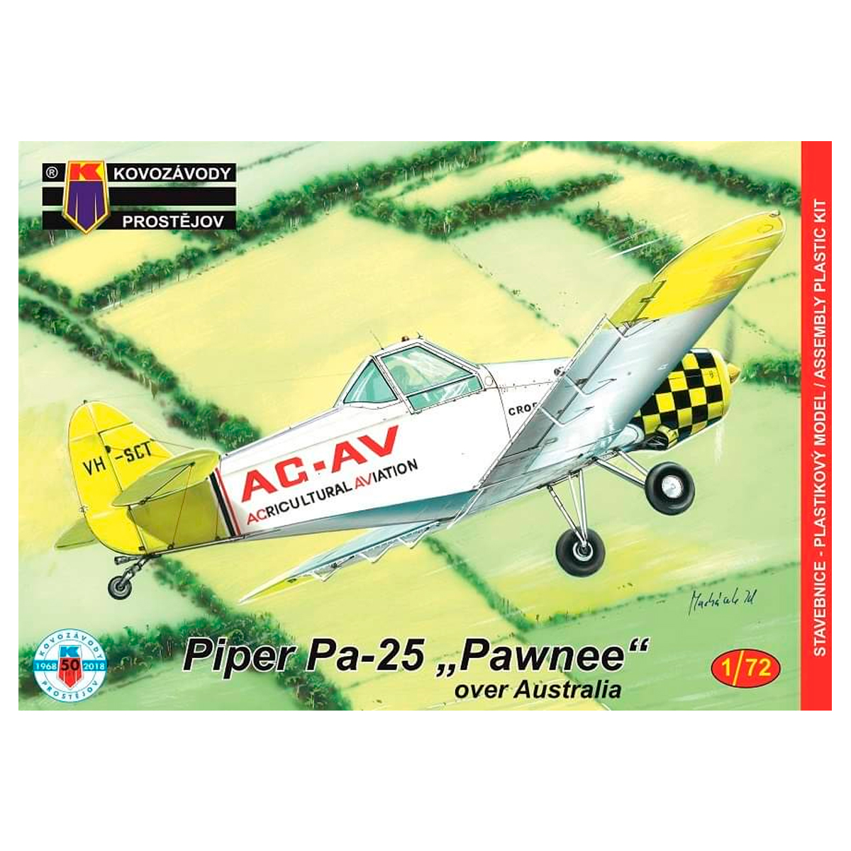 1/72 Piper PA-25 “Pawnee” over Australia