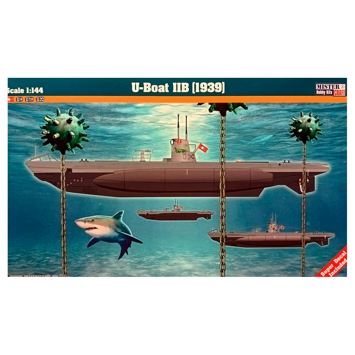 1/144 U-Boat IIB (1939)