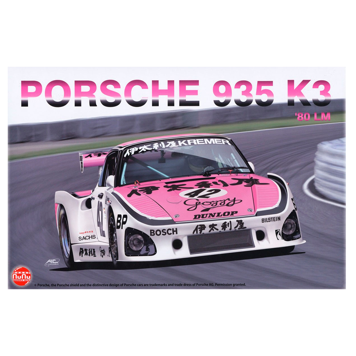 1/24 Porsche 935 K3 24 Hours Le Mans 1980