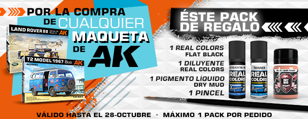 MAQUETAS AK ¡DE PROMOCIÓN!