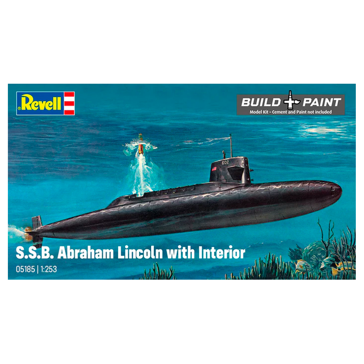 1/253 S.S.B. Abraham Lincoln with Interior