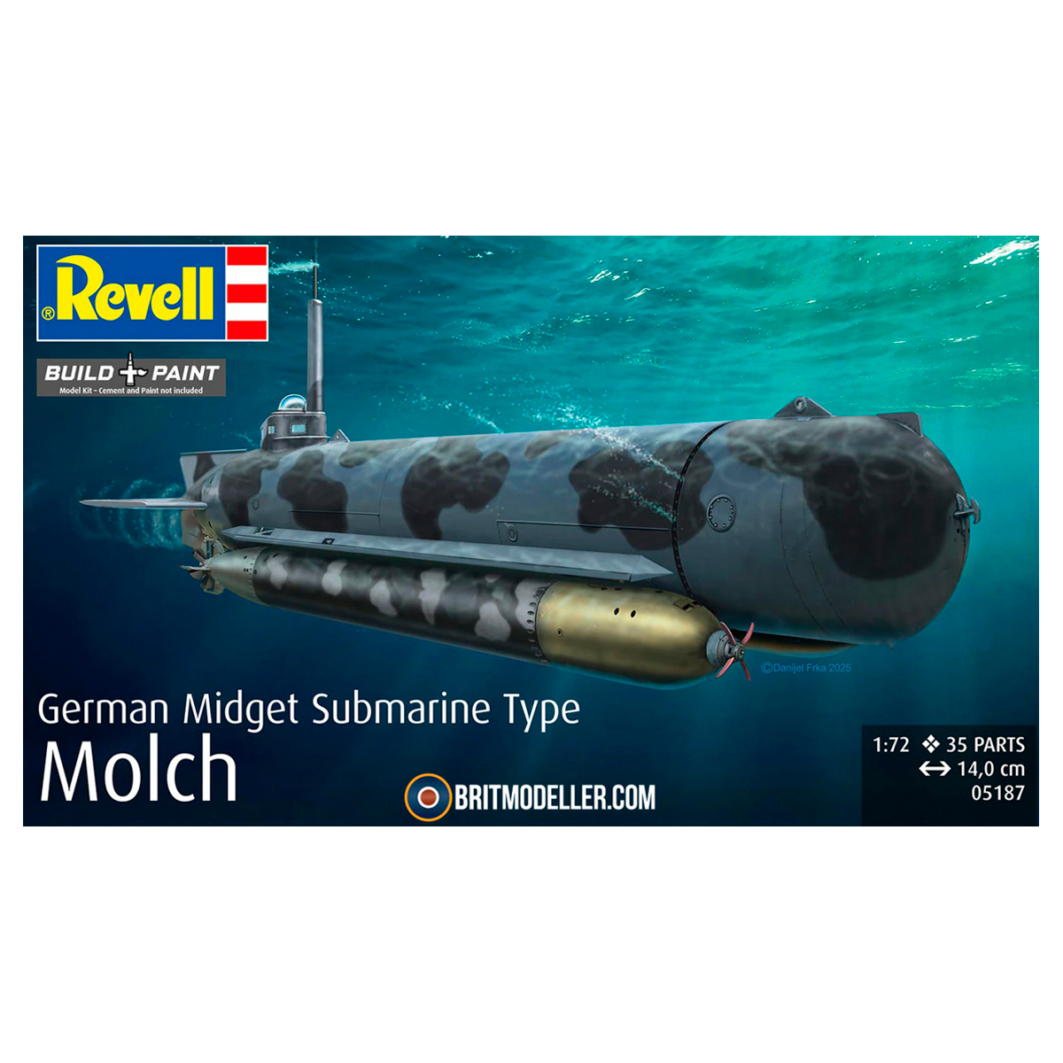 1/72 German Midget Submarine Type Molch