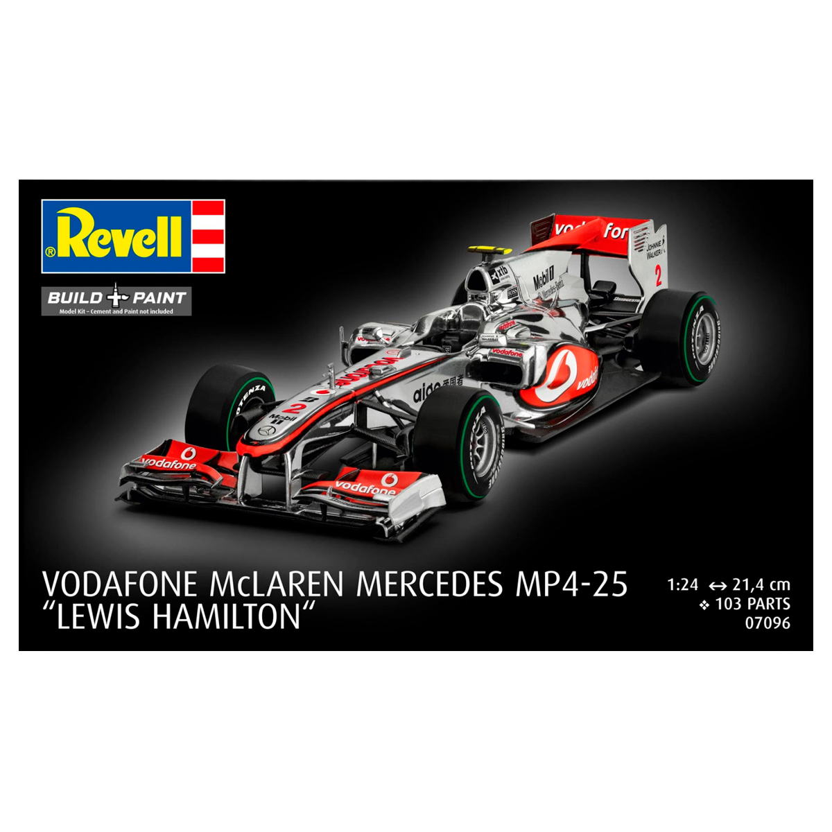 1/24 Vodafone McLaren Mercedes MP4-25 “Lewis Hamilton”