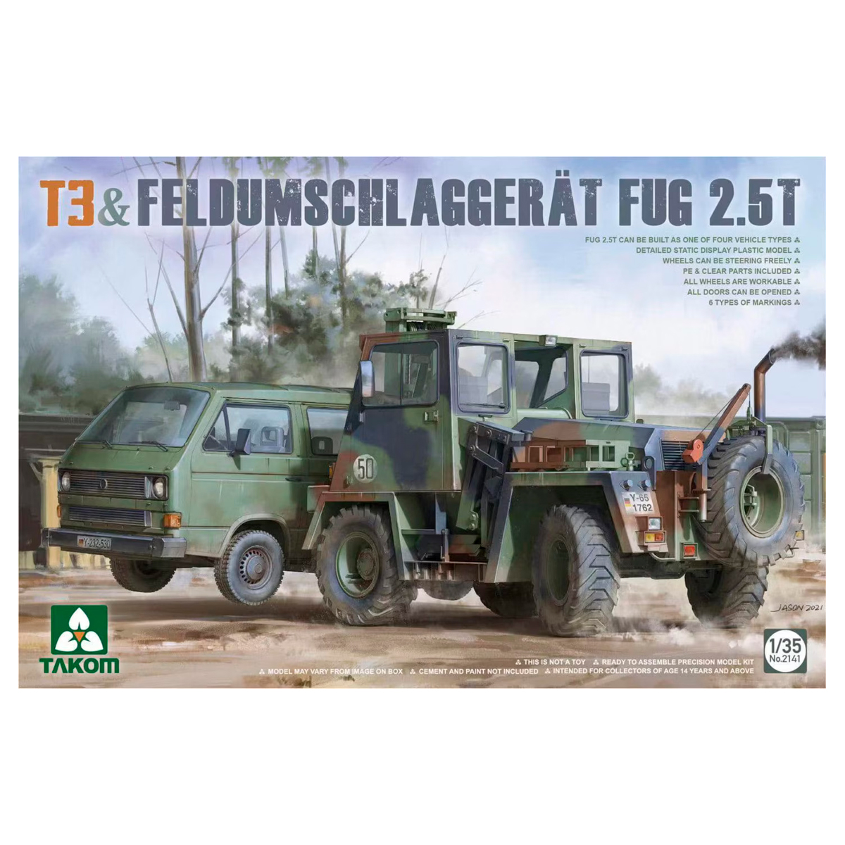 1/35 T3 & Feldumschlaggerät Fug 2.5t
