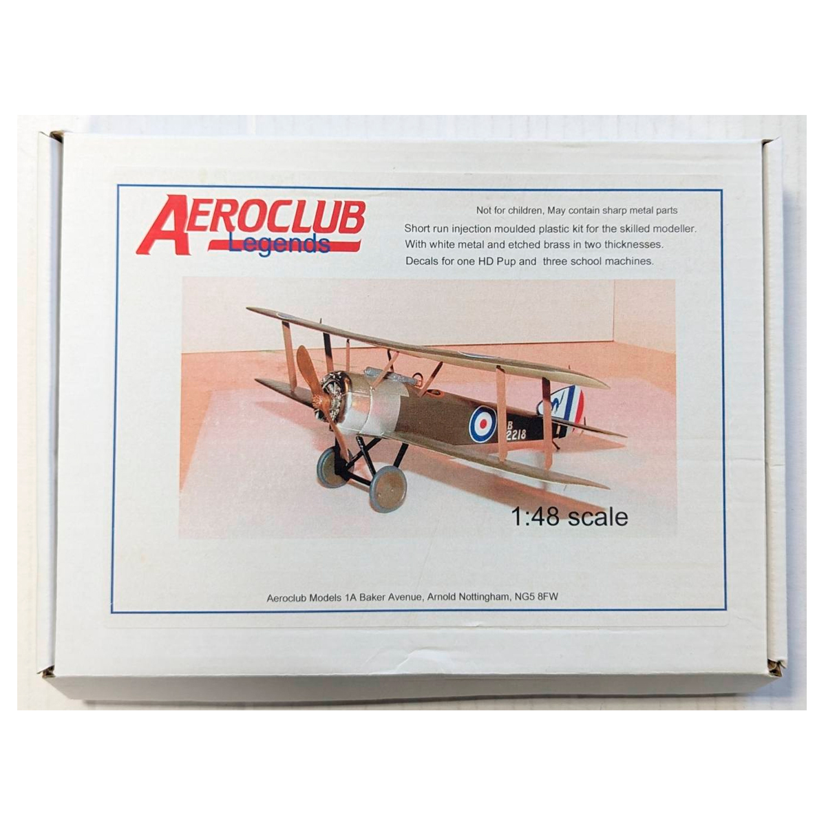 AEROCLUB LEGENDS: 1/48 SOPWITH PUP