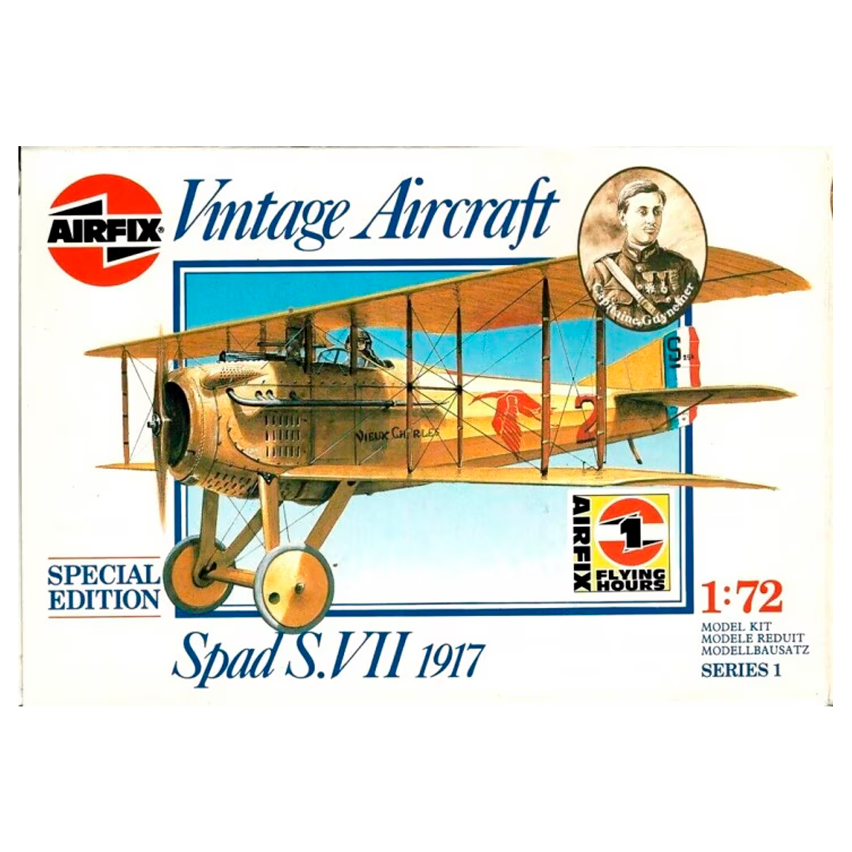 1/72 Vintage Aircraft Spad S.VII 1917 Special Edition