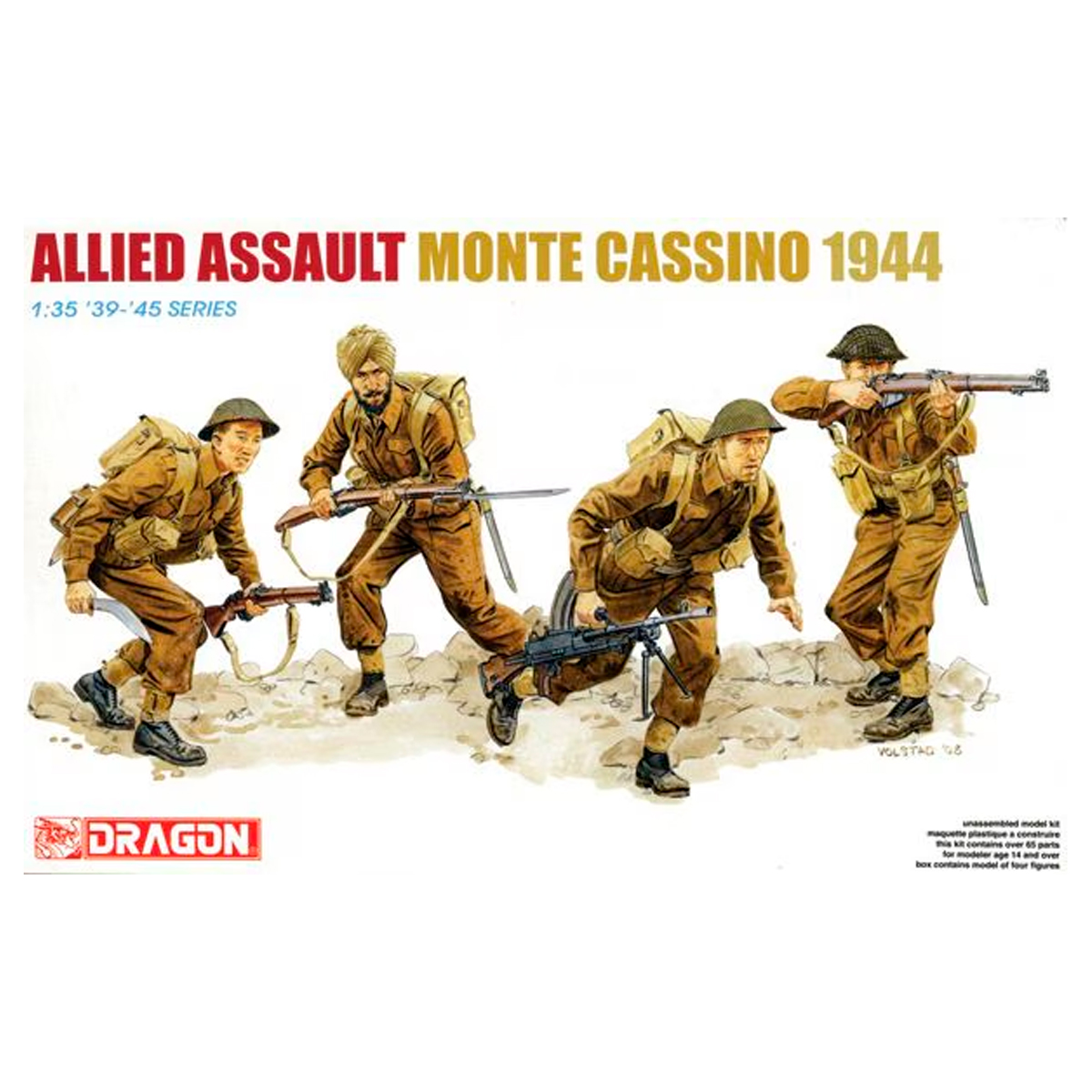 1/35 Allied Assault Monte Cassino 1944