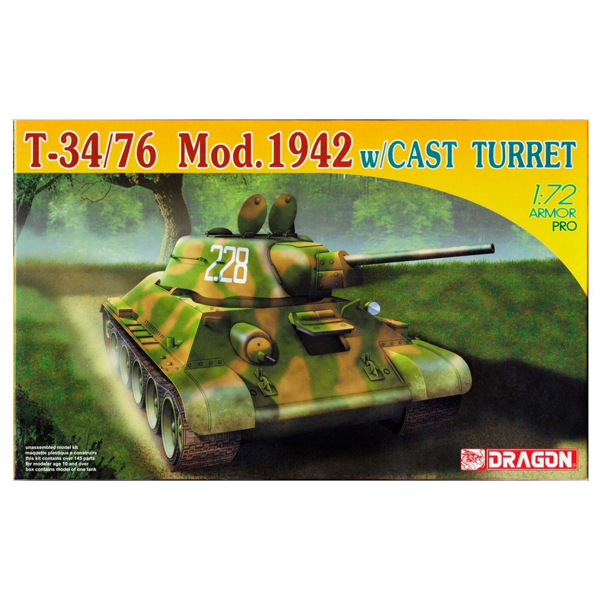 1/72 T-34/76 Mod.1942 w/Cast Turret