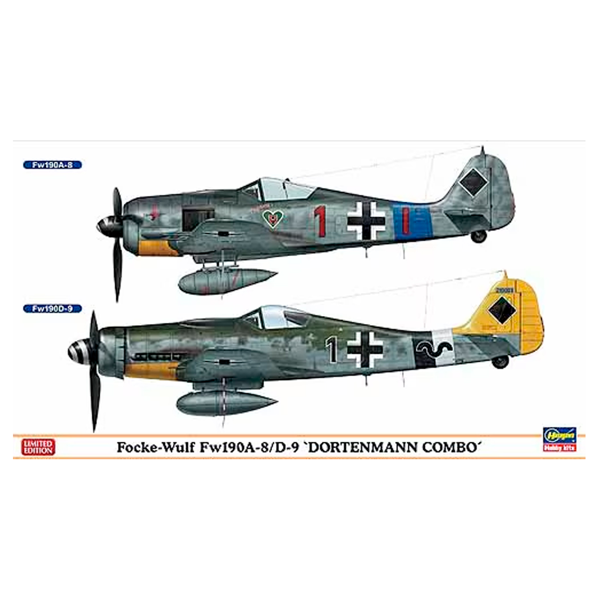 1/72 Focke-Wulf Fw190A-8/D-9 ‘Dortenmann Combo’