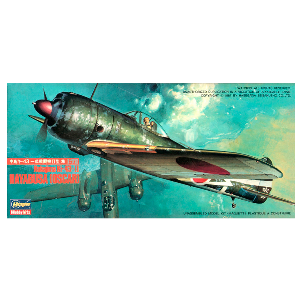 1/72 Nakajima Ki-43-II Hayabusa (Oscar)
