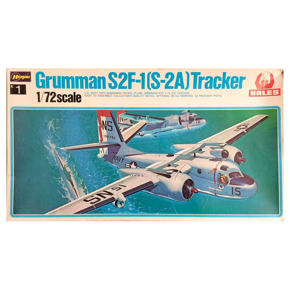 1/72 Grumman S2F-1 (S-2A) Tracker