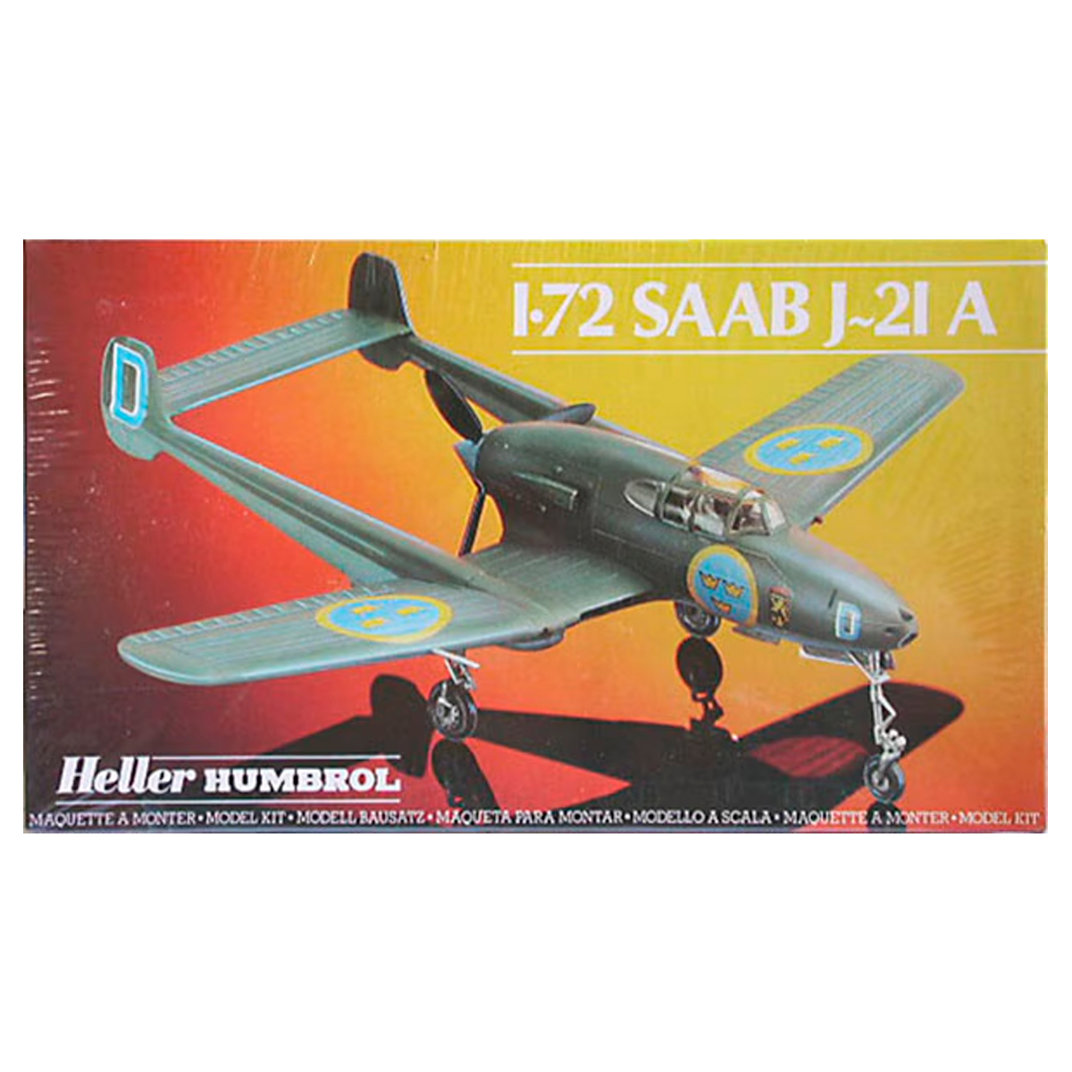 Heller 1/72 Saab J-21A