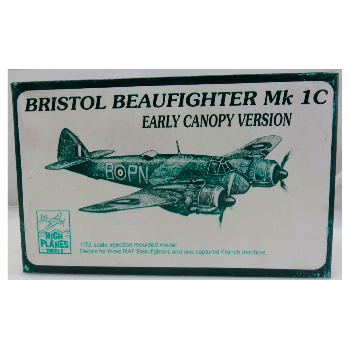 1/72 Bristol Beaufighter Mk 1C Early Canopy