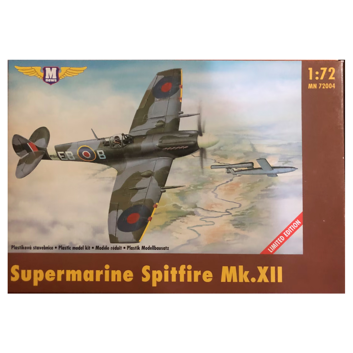 1/72 Supermarine Spitfire Mk.XII «Limited Edition»