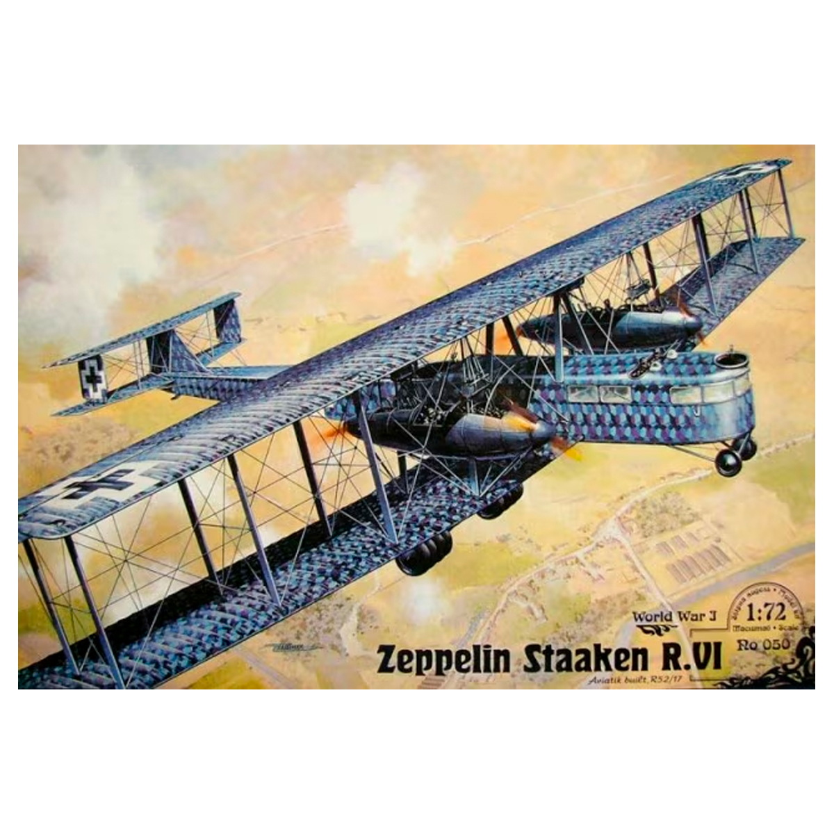 1/72 Zeppelin Staaken R.VI (Slightly Damaged box)