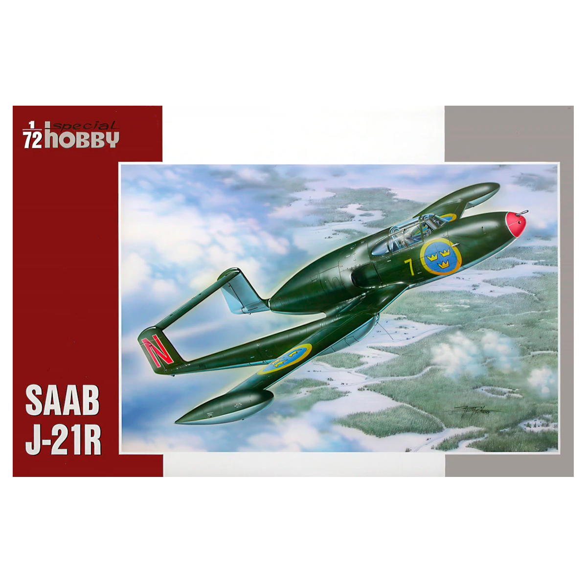1/72 Saab J-21R