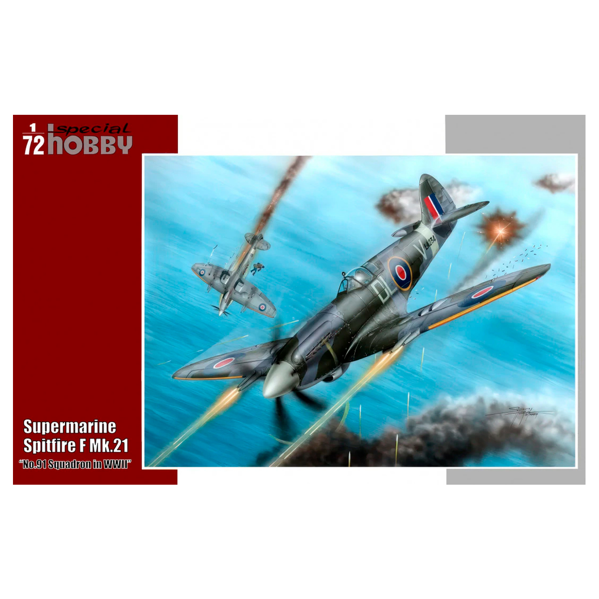 1/72  Spitfire F Mk.21 “No. 91 Squadron WWII”