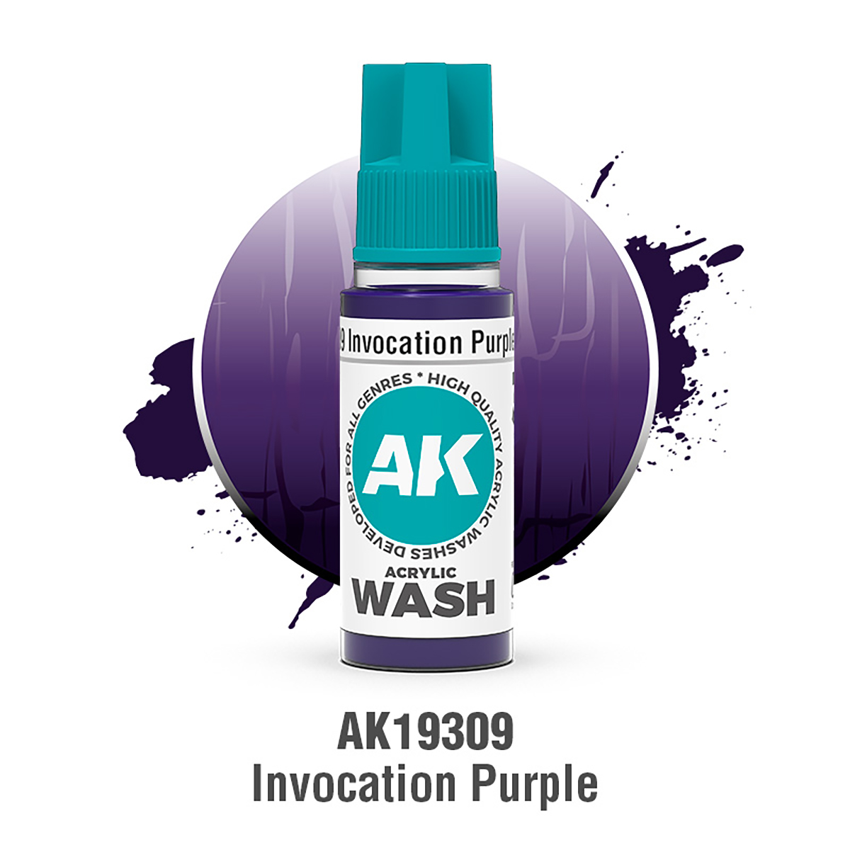 INVOCATION PURPLE – ACRYLIC WASH