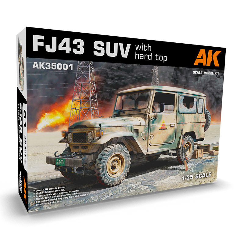 FJ43 SUV WITH HARD TOP 1/35