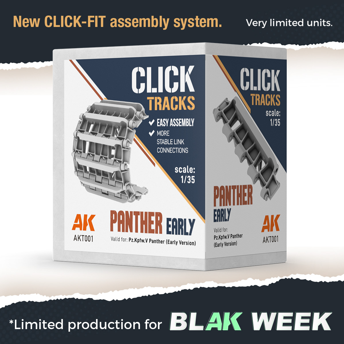 1/35 RESIN TRACKS PANZER V Early