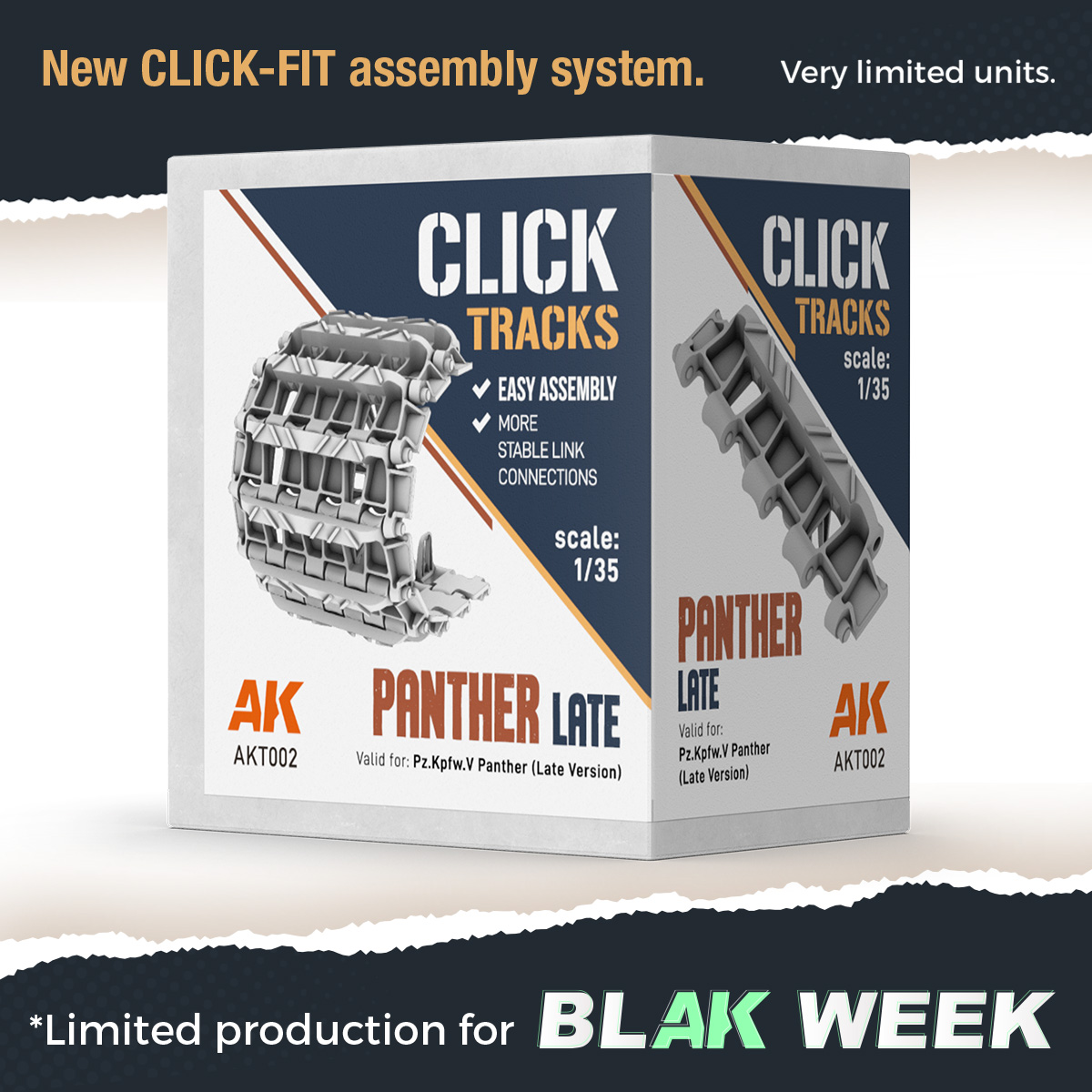 1/35 RESIN TRACKS PANZER V Late