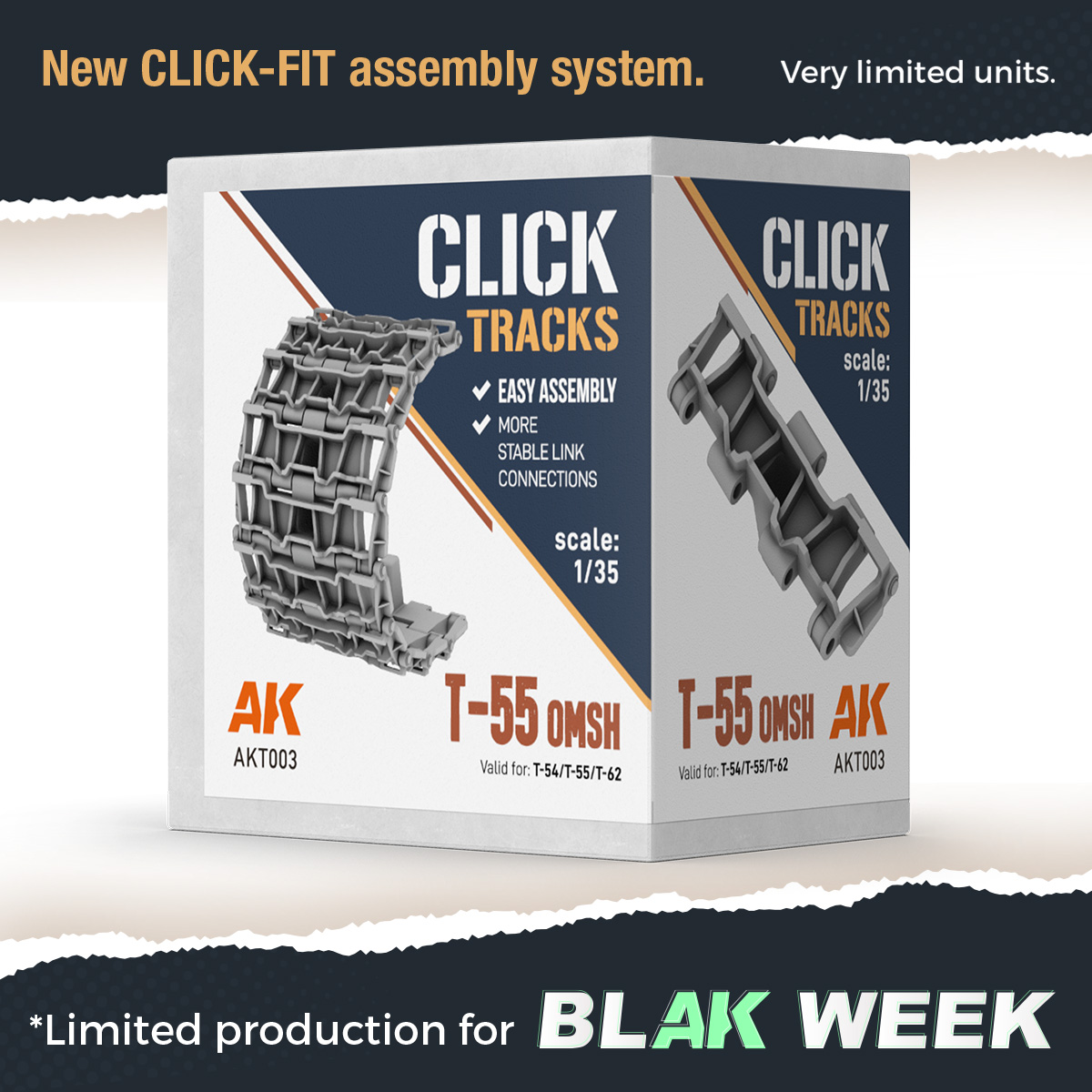 1/35 RESIN TRACKS T-55 OMSH