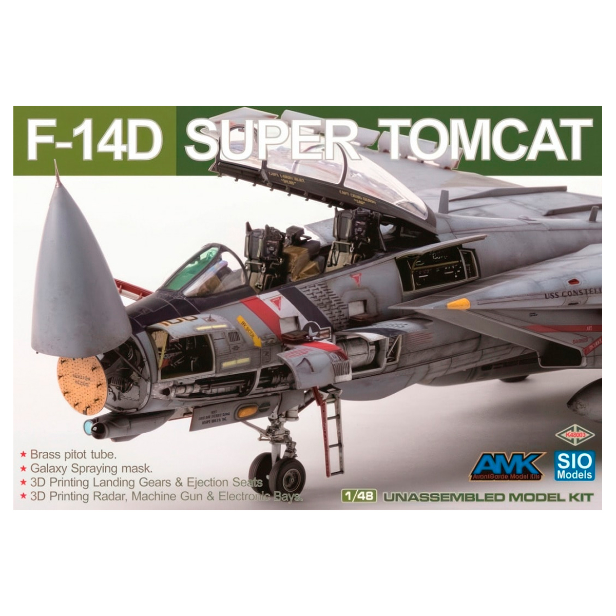1/48 F-14D Super Tomcat Detail Set