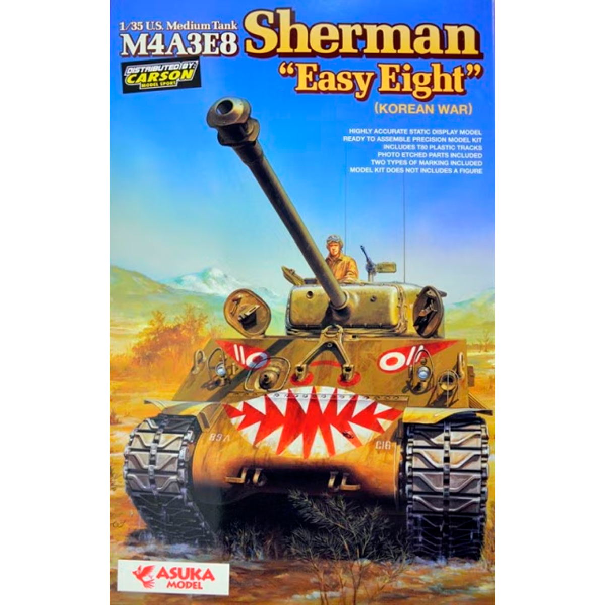 1/35 M4A3E8 Sherman “Easy Eight” (Korean War)