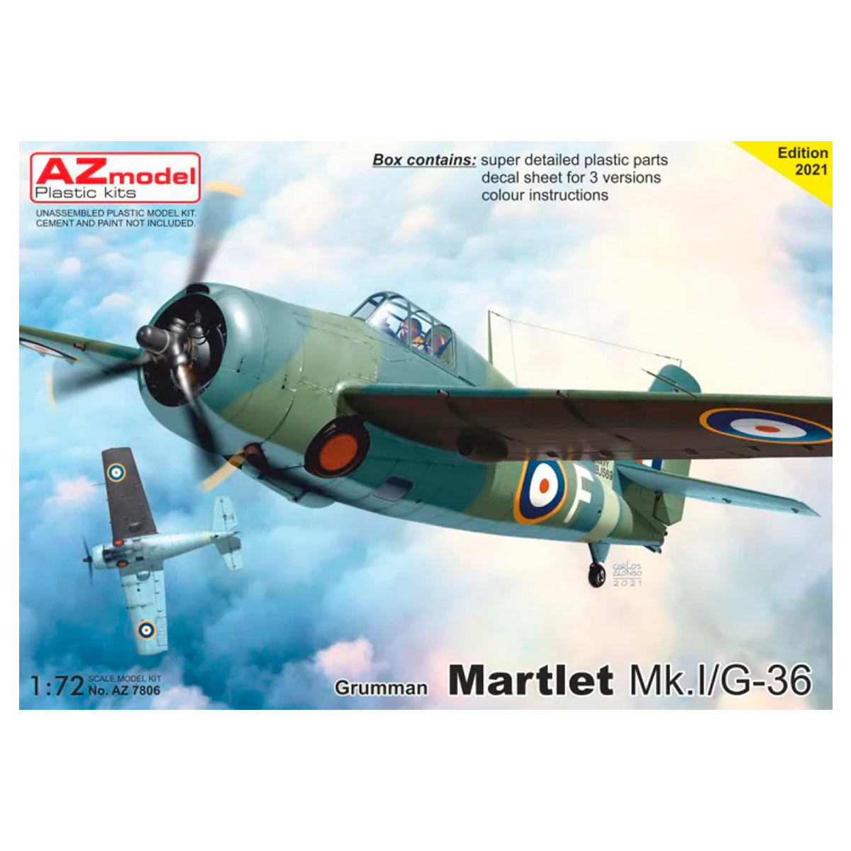 1/72 Grumman Martlet Mk.I/ G-36