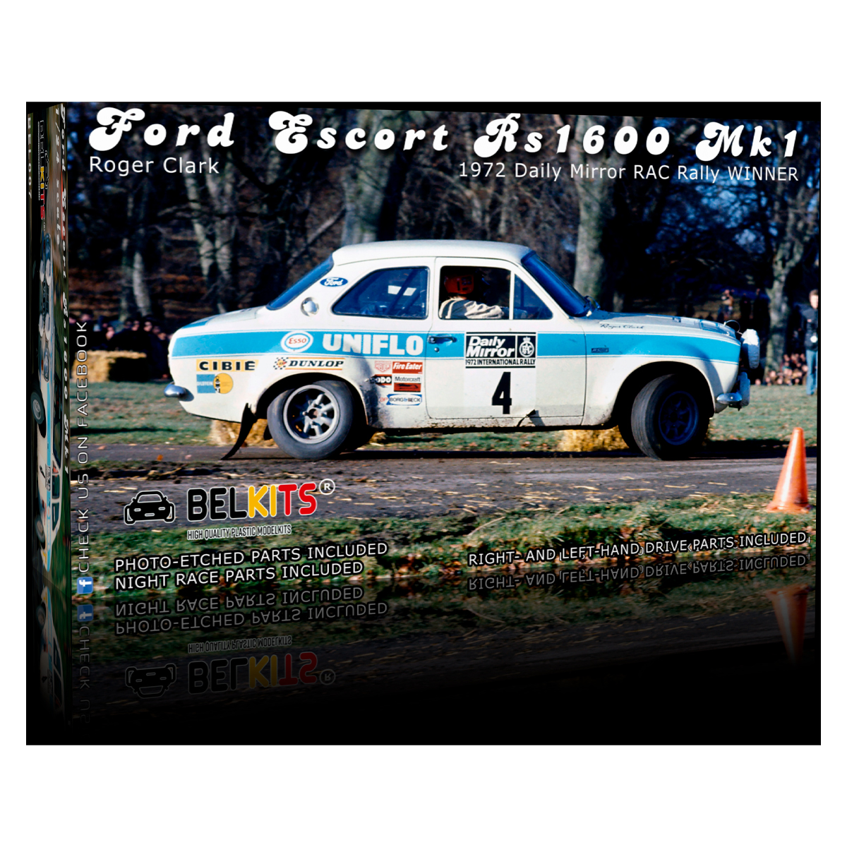 1/24 Ford Escort Mk.1 Clark RS1600 