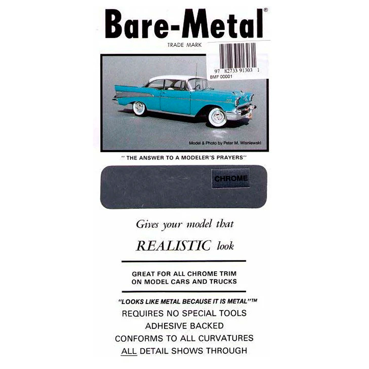 Bare Metal Foil (BMF) Chrome