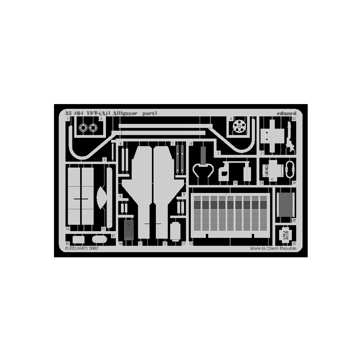1/35 LVT(A)-1 Alligator for Italeri 6384