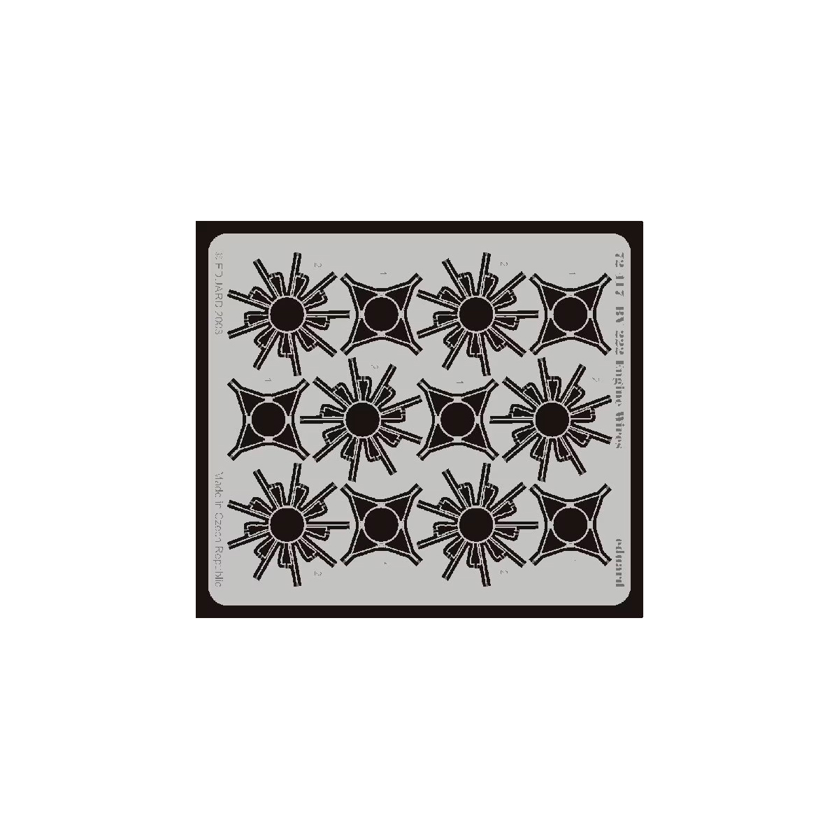 1/72 Bv 222 engine wires (Revell)