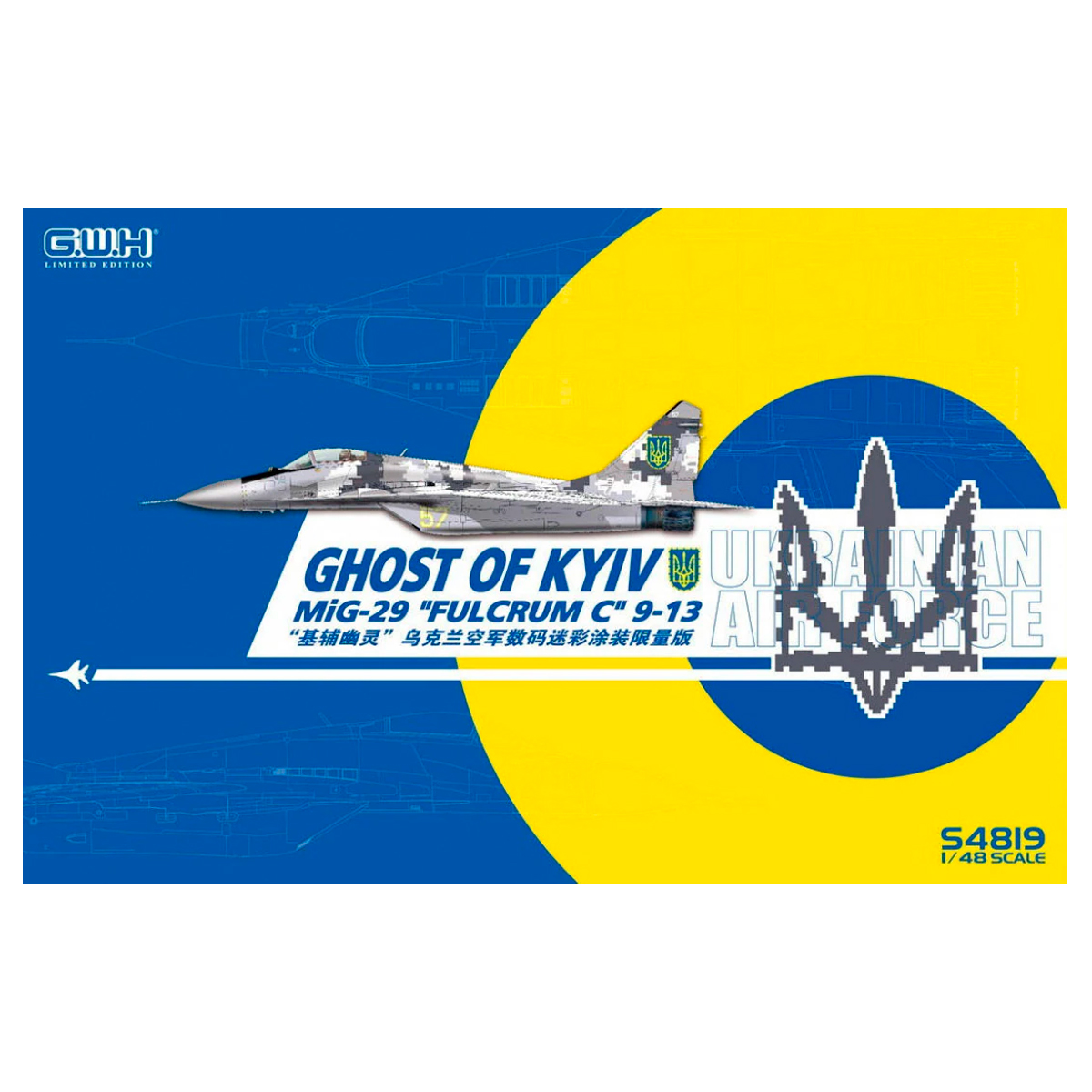 1/48 Ukrainian MiG-29 Fulcrum C9-13-Limited Edition