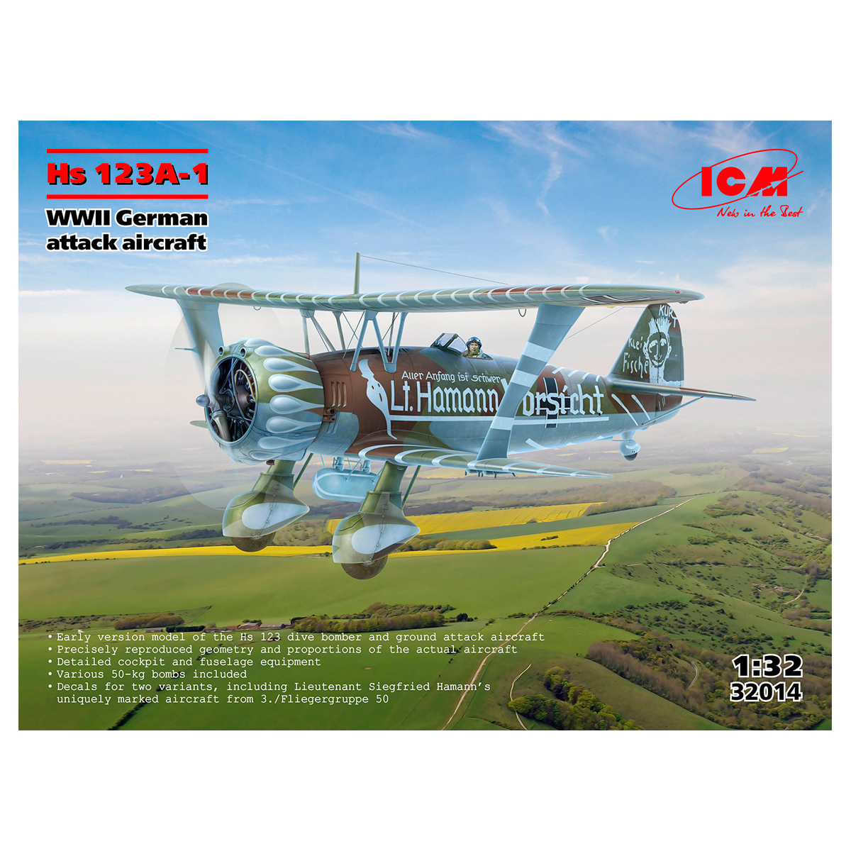 1/32 Henschel Hs 123A-1