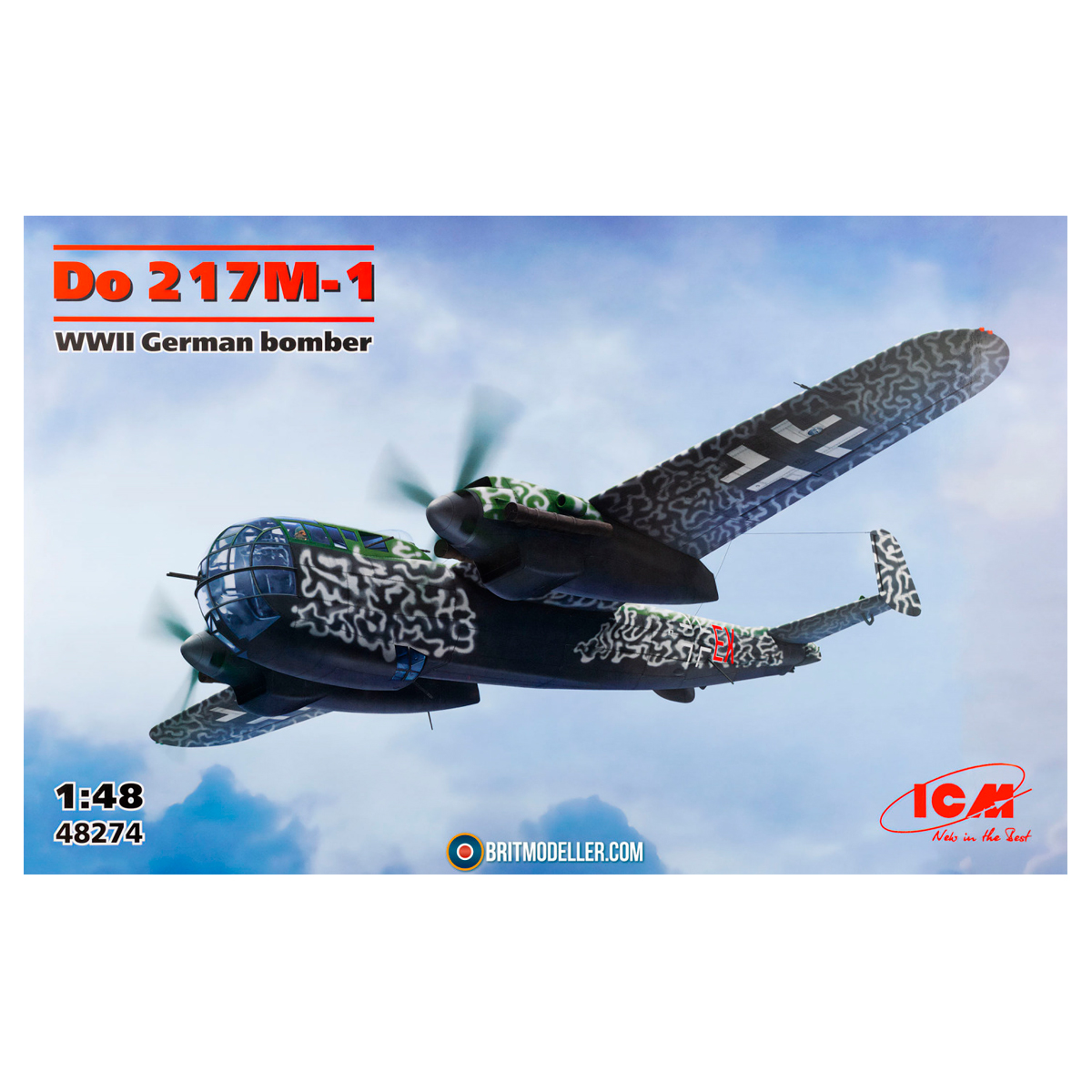 1/48 Do 217M-1, WWII German bomber