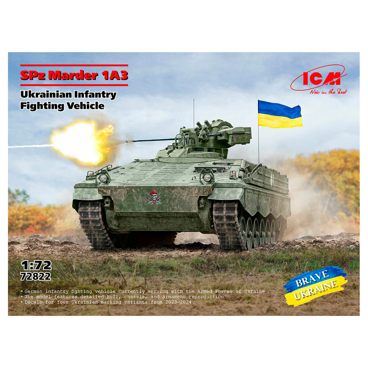 1/72 SPz Marder 1A3 Ukrainian Infantry Fighting Vehicle