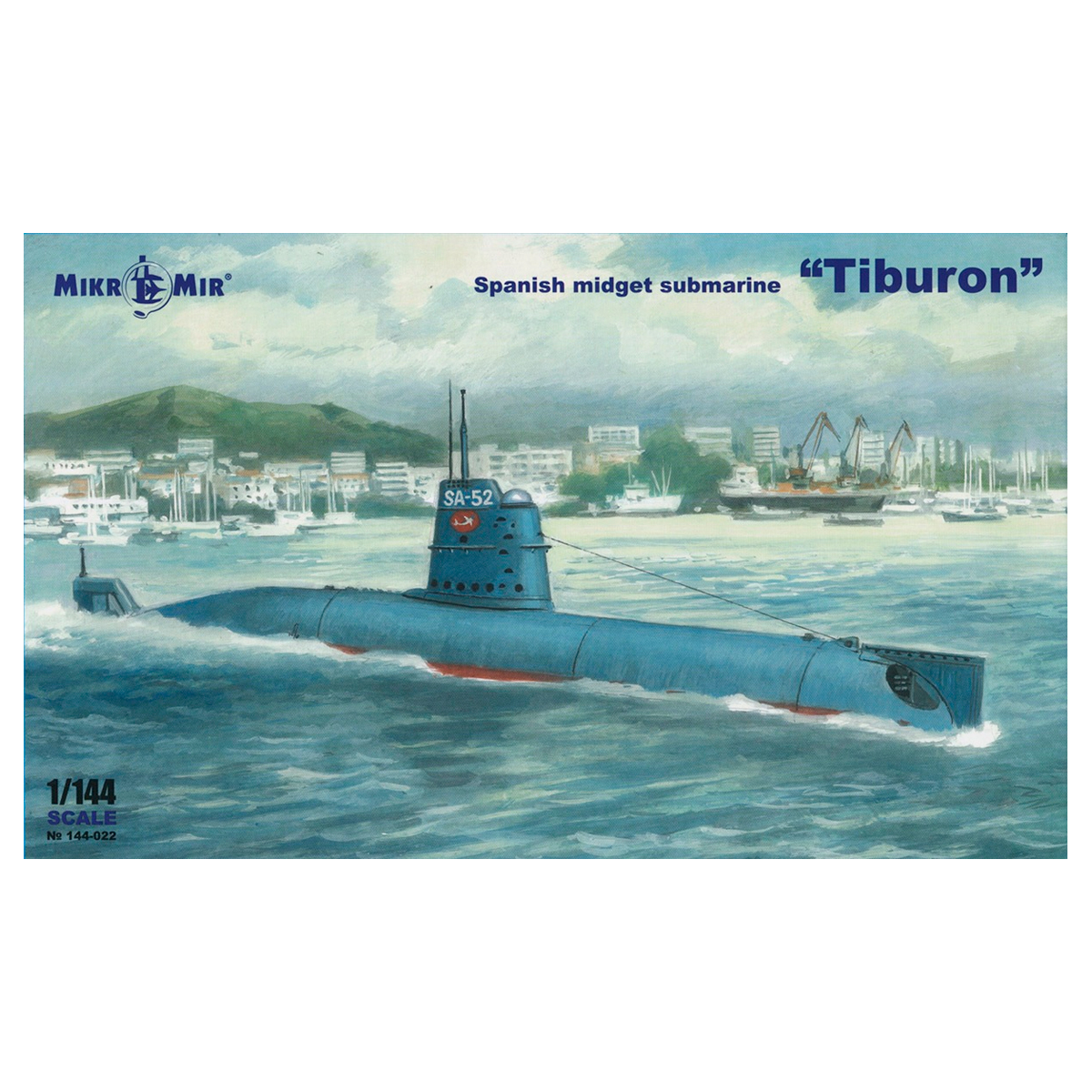 1/144 Spanish Submarine Tiburon