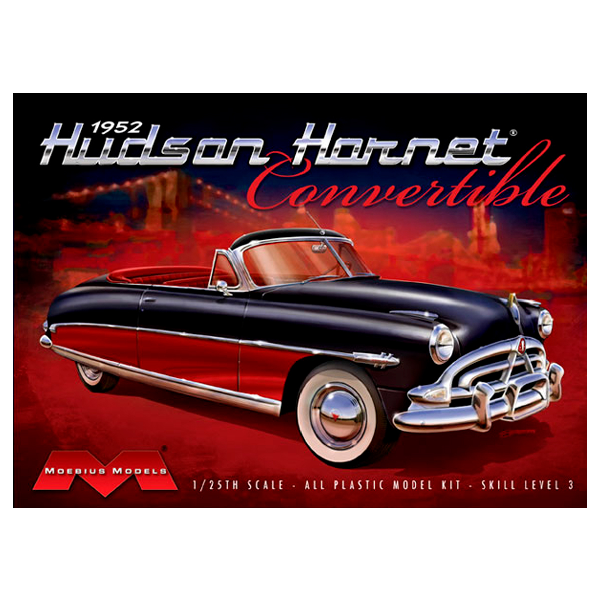 1/25 1952 Hudson Hornet Convertible