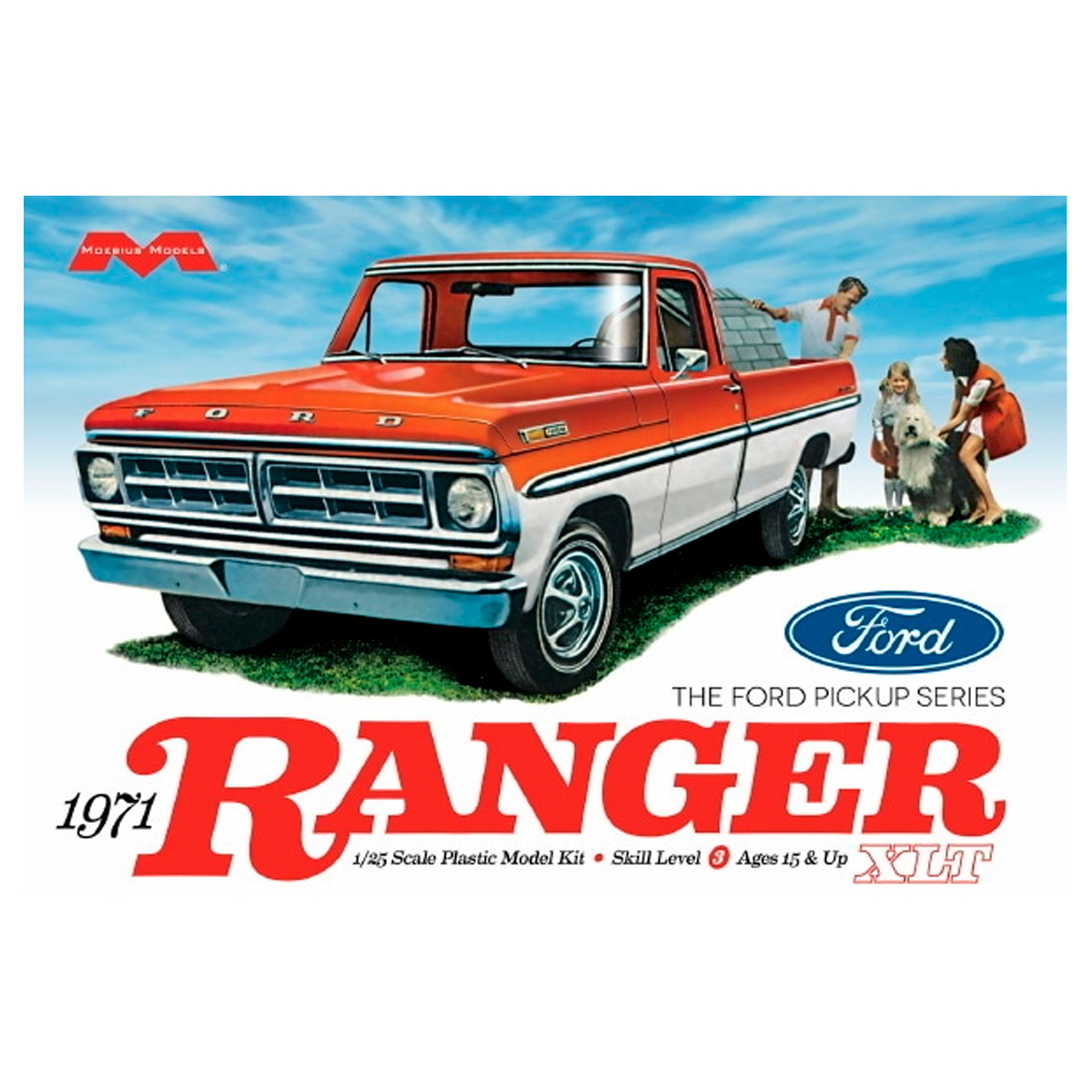 1/25 1971 Ford Ranger XLT