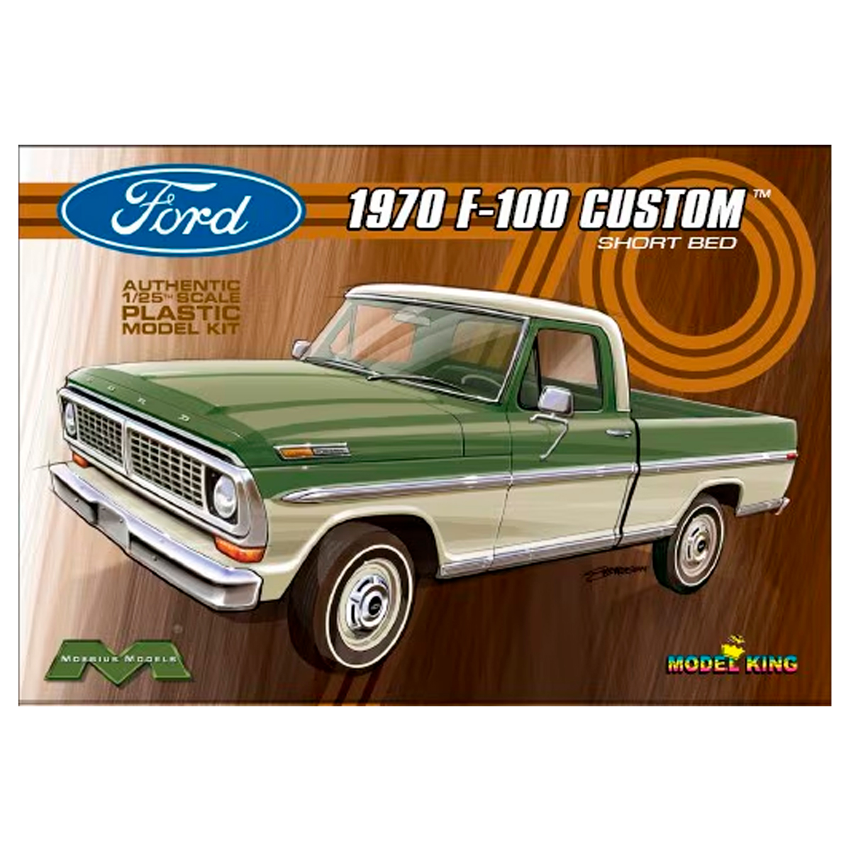 1/25 1970 Ford F-100 Custom Short Bed
